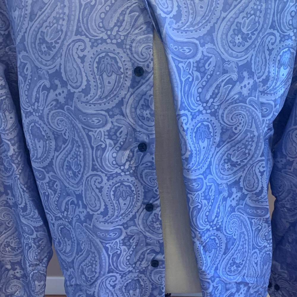 Mens button down long sleeve shirt